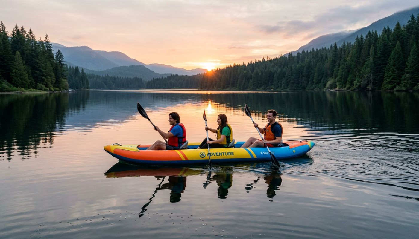 Consigli per scegliere un kayak gonfiabile a tre posti per famiglie